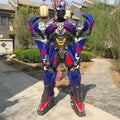 Animation Model TV Movie Cosplay Adult Size Blue Robot Performance Costume Cosplay Robot Costume Blue TV Performance Wear