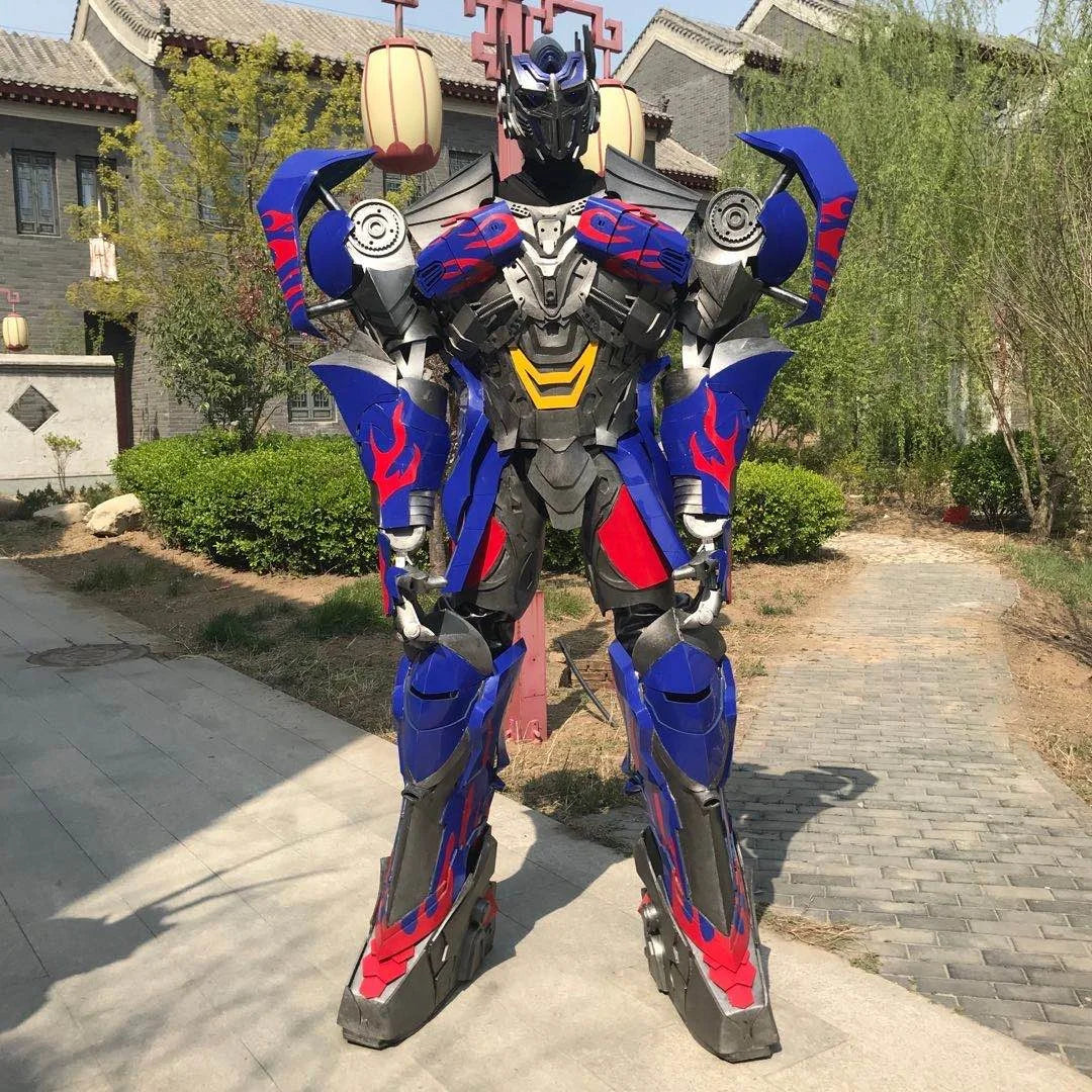 Animation Model TV Movie Cosplay Adult Size Blue Robot Performance Costume Cosplay Robot Costume Blue TV Performance Wear