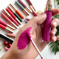 Build Your Own Brand Makeup Lipstick Brown Nude Pink Color Liquid Lipstick Lip Gloss Maquiagem Batom Lip Glaze Matte Lipstick