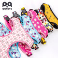 Luxury Pink Pet Dog Harness Adjustable Sublimation No Pull Custom Design Small Pet Accessory Made of Polyester