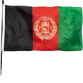 100%polyester Afghanistan Flag 3x5 Foot Afghan National Flags with Brass Grommets for Indoor Outdoor Display
