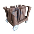 Rotomolding Dish Cart with 4 Column for Restaurant and Hotel