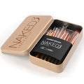 Customized Rectangular Printing Large Cosmetic Packaging Tin Box Empty Metal Makeup Brush Gift Set Box
