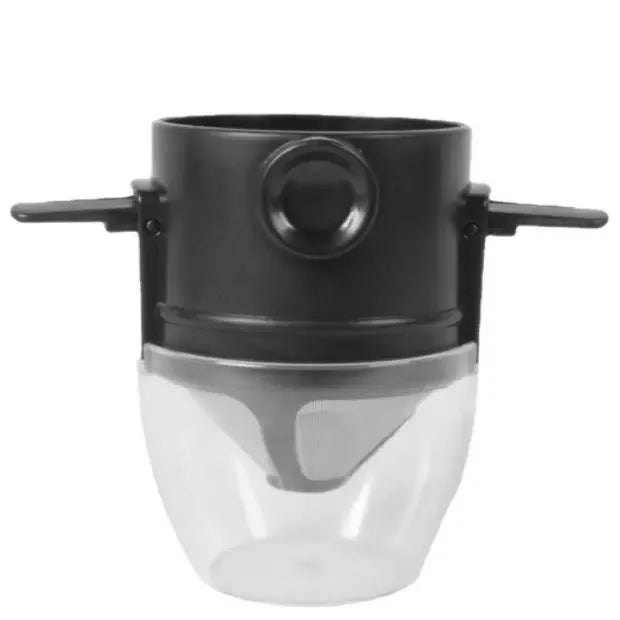 Reusable Stainless Steel Drip Filter Hanging Ear Filter Plastic Folding Travel Mug