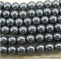 Gemstone Bead Strands HSQ Cheap Hematite Iron Ore 4mm 6mm 8mm 10mm 12mm Loose Gemstone Price Hematite Beads