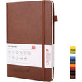 Stationery Printed A5 Logo Hardcover Inner Pages PU Journal Notebook