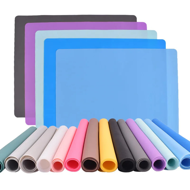 Large 15.7\" X 11.7\" Silicone Craft Mats for Liquid Resin Jewelry Casting Molds & Crafts Durable Pads & Mat