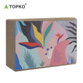 TOPKO in Stock Gym Fitness Yoga Block EVA High Density Yoga Block