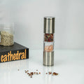 Mini BBQ Tools Stainless Steel Salt Pepper Mill 2 in 1