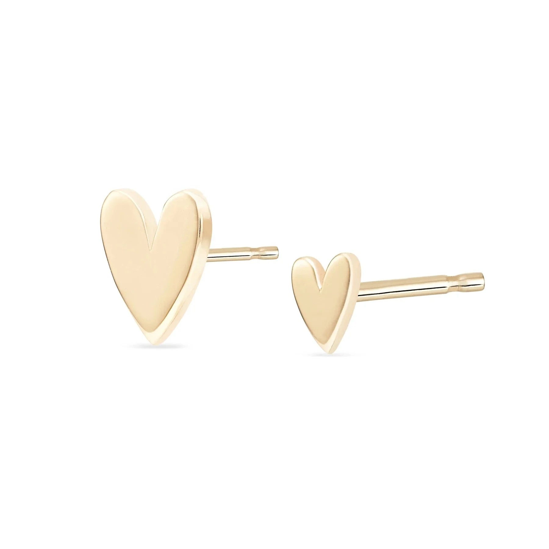 Custom Jewelry Factory 925 Sterling Silver Hawaiian Little Heart Cute Stud Earring Wholesale
