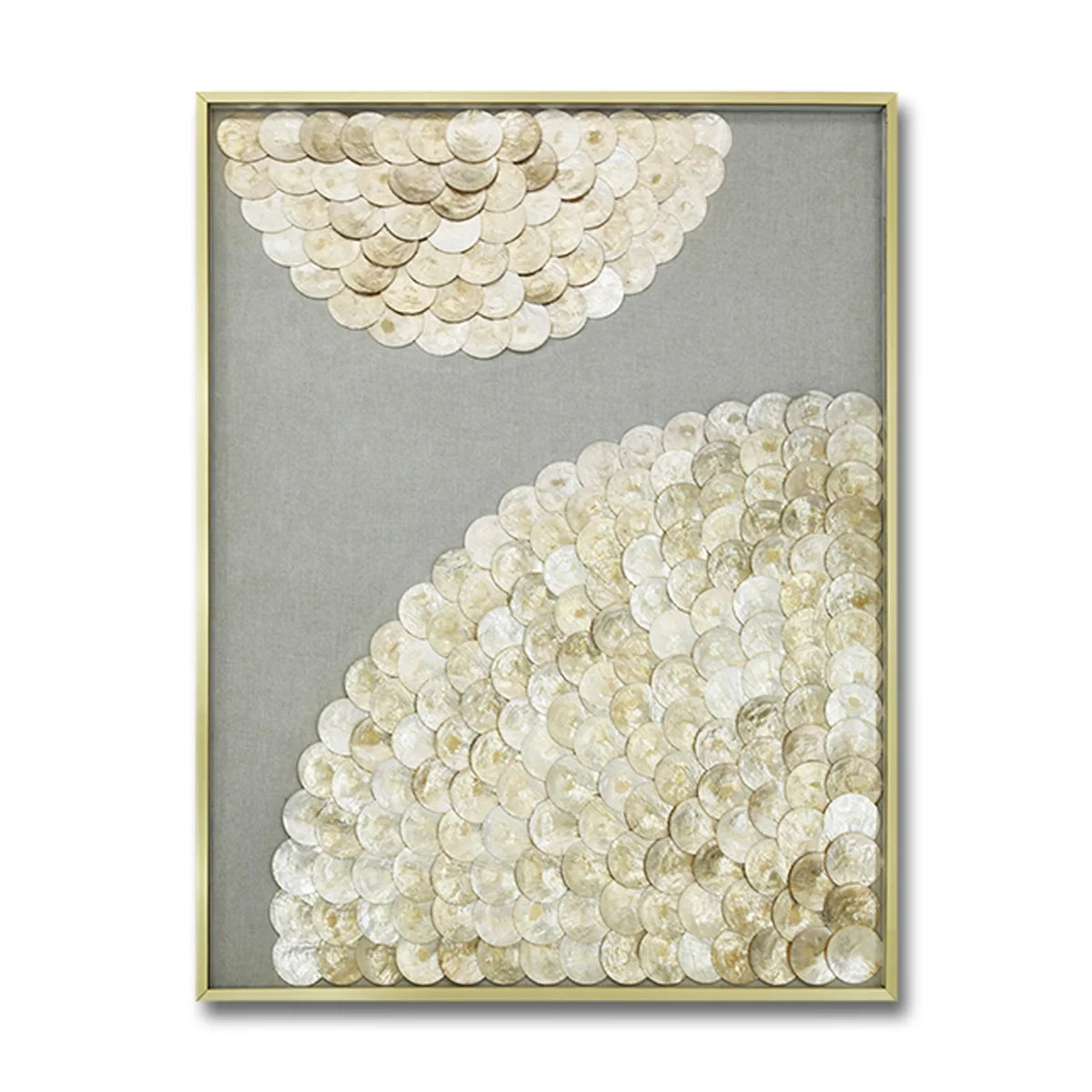 Wall Decorations for Home Luxury Handmade Oil Painting Shell Wall Art Embellished Artwork Hallway Wall Decor