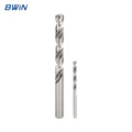 BWIN OEM Factory M2 HSS High Speed Steel 304 Stainless Steel Straight Shank Twist Drill Bit for Steel and Copper Drilling