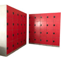 Durable Waterproof ABS Plastic Lockers Gym Luggage Locker Assembly with Digital Locker Cabinet Padlock Keylock