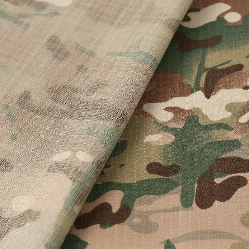 80% Polyester 20% Cotton Waterproof Ripstop Combat Fabric