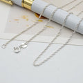 Factory Direct Wholesale Chain Silver 925 Twist Chain Corrente De Prata