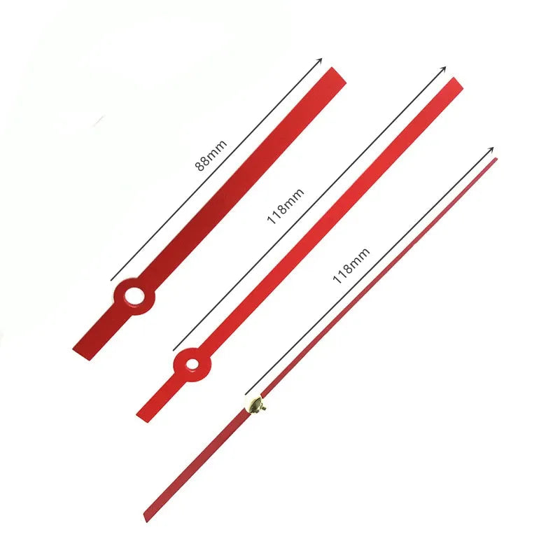 High Quality Ultra-thin Red Arrows for Wall Watch Machinery Clock Hands