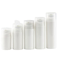 Luxury  30ml 50ml 80ml 100ml 120ml 150ml 200ml White  pp Frosted 1oz Airless Pump Bottle