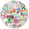 50pcs Mental Health  New Mental Health Awareness Graffiti Stickers Packs for Skateboard Guitar Wholesale