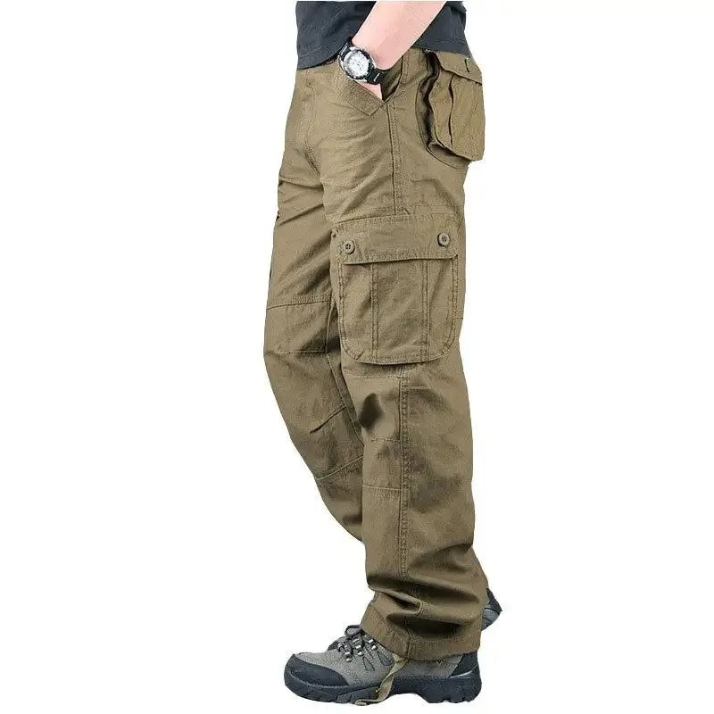 Men's Camouflage Pants Work Overalls Outdoor Sports Hiking Hunting Trousers Cotton Durable Tactical Cargo Pants
