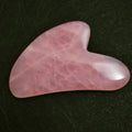HZ New Style Gold Gua Sha Mushroom Amethyst Rose Quartz Heart Shape Gua Sha Tool