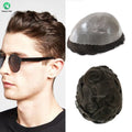 100% Indian Human Hair Prosthesis with Skin Base