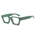 2023 Hot Sale Retro Trend Optical Sunglass Frame Fashionable Flat Mirror Anti-Blue Light PC Classic Colored Computer Use