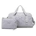 Gym Duffel Bag Large Capacity Carry on Dry & Wet Separation Shoes Compartment Shoulder Travel Bag