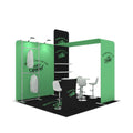 Portable Promotion Dress Garment Show Equipment Advertising Clothing Display Racks Expo Stand Trade Show Booth Exhibition