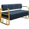 Internet Famous Hair Salonshair Salonsrest Areas Bencheshair Salonssofaswaiting for Light Luxury Stainless Steel bar Sofas