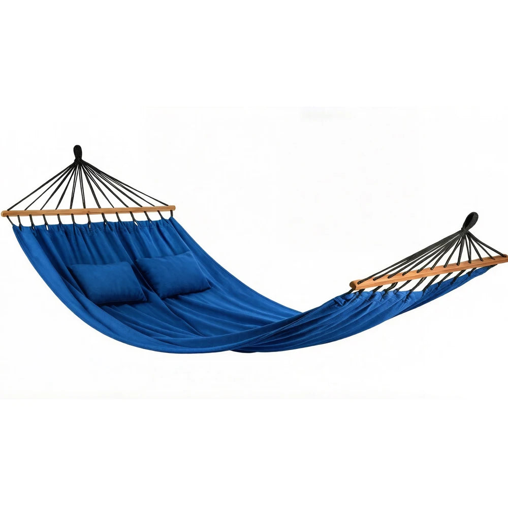 Extra-large Foldable Eco-Friendly Durable Modern Outdoor Furniture Canvas Cotton Polyester Hanging Double Tree Hammock