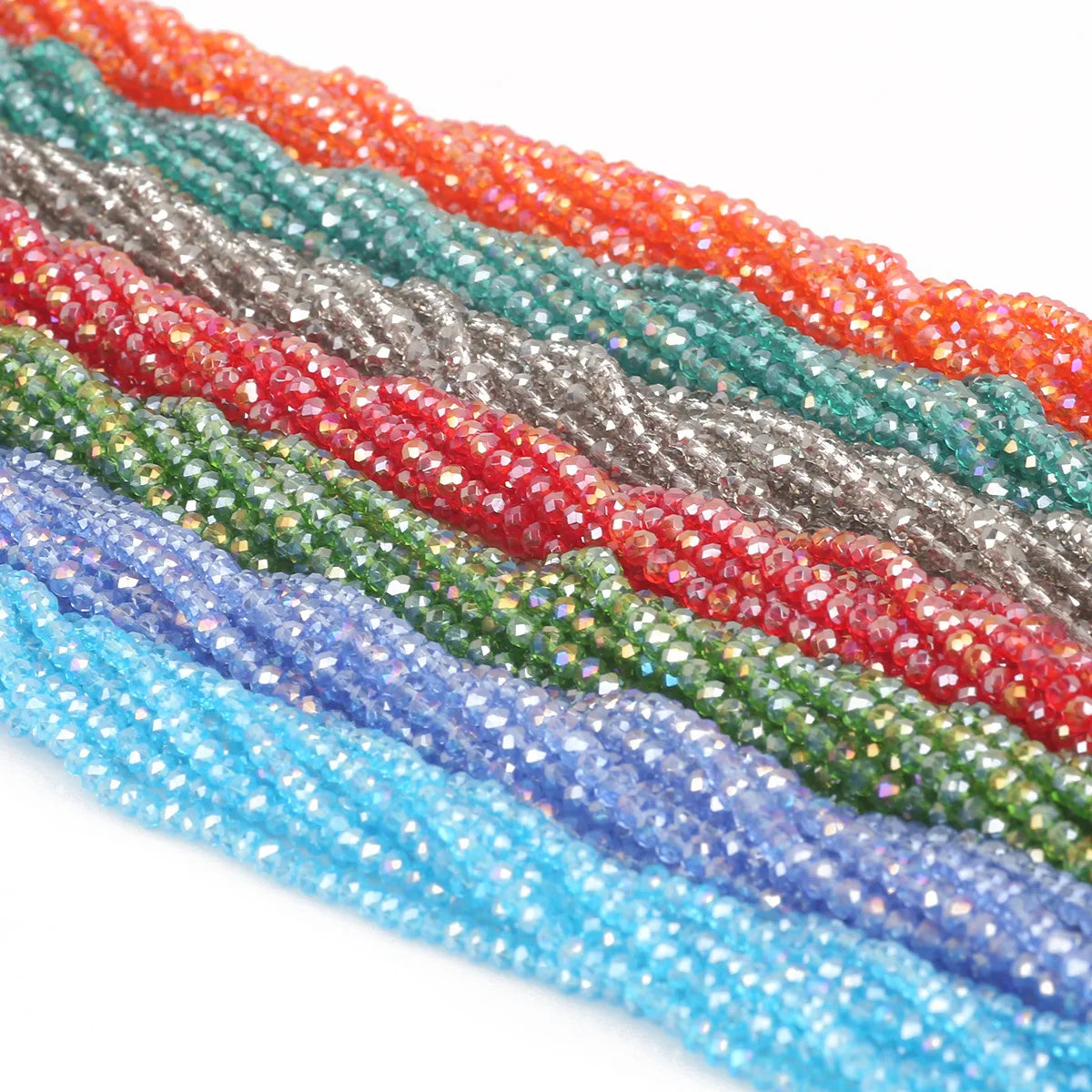 Wholesale Price 35 cm 2 Mm/3 mm Crystal Beads in Strand DIY Jewelry Accessories Beads for Jewelry Making