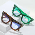 80459 New Street Fashion Cat Eye Anti Blue Light Blocking Glasses Trendy Optical Glasses Eyeglasses Frames for Women Eyewear