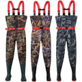 Hunting Waders Duck Gear Breathable Waterfowl Chest Insulated Camo Wader Neoprene Mens Boot Waterproof Height Nylon