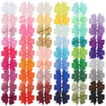 3 Inch Grosgrain Ribbon Boutique Girls Hair Bows With Clips