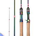 High Quality Cork Handle Freshwater Crucian Carp 2-section Carbon Fiber Reel Set and Spinning Fishing Rod