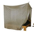 100% Silver Nylon Anti EMF 49dB Shielding Faraday Cage Bed Canopy for 5G
