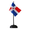 Vivid Polyester Weather Resistant Durable Office Custom Dominicana Table Flag Printed Desk Flags