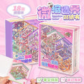 Happy Series Miniature Landscape Decorative Stickers 18 Per Pack Creative Material 2 Models
