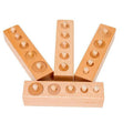 Wooden Montessori Jigsaw Puzzle Set for Babies and Children-Senses Practice Educational Game