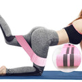 Fabric Booty Fabric Exercise Bands for Legs and Butt Fabric Resistance Hip Resistance Bands with Workout Guide