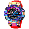 STRYVE Top Brand Men's Digital Watch Casual Sport Watch Luminous Waterproof and Other Multifunctional Student Watches