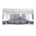 Stainless Steel Ductless Commercial Range Hood for Kitchen Touch Switch LED Light Recirculating Exhaust Smoke Ventilator