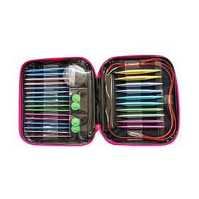 China Manufacturer 13 Sizes Interchangeable Circular Knitting Needles Set