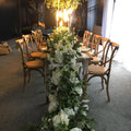 Wedding Decoration Table Centerpiece Silk Artificial Flower Row Runner Floral Garland Runner Flower Arrangement