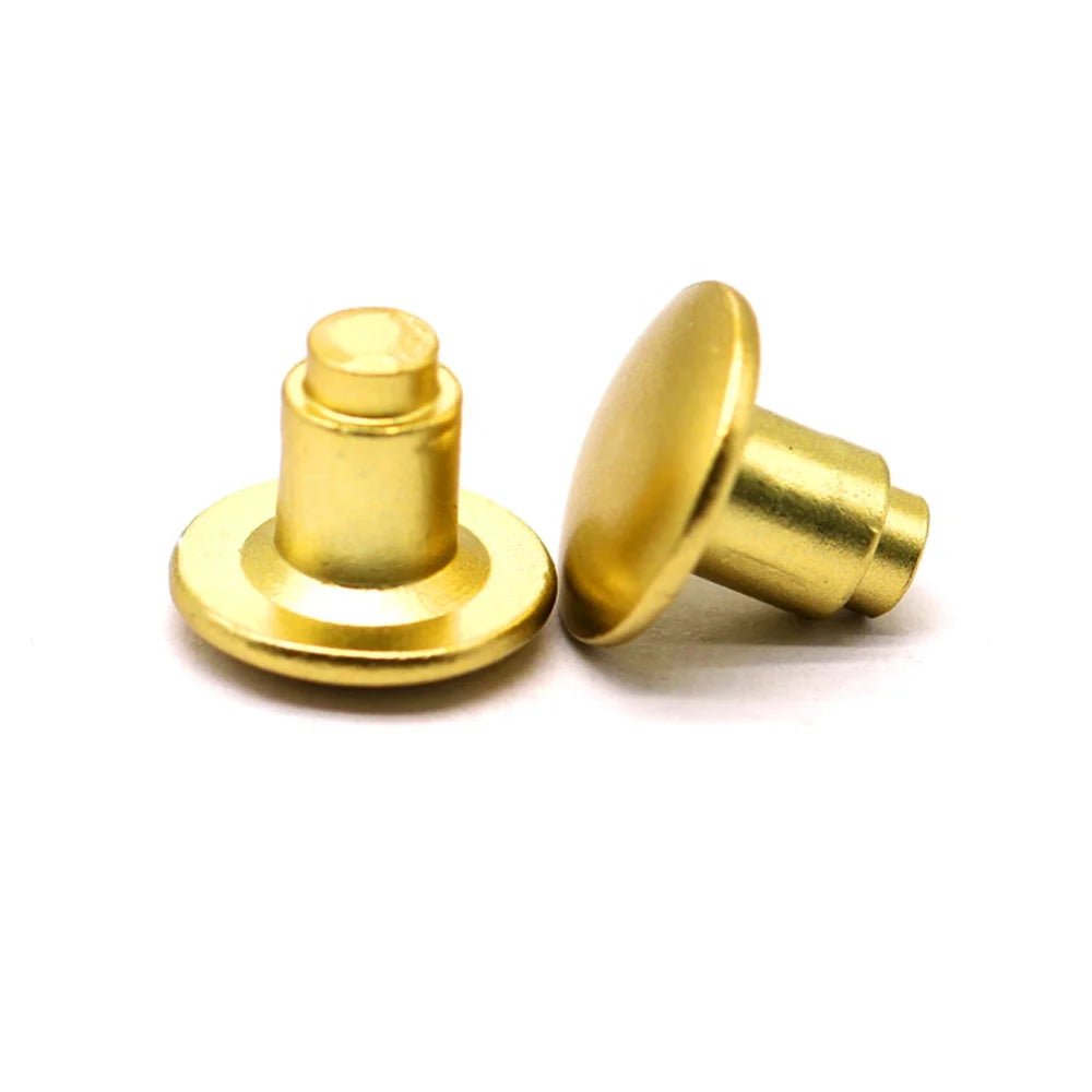 Factory Direct Customizable Solid Copper Rivets Good Price Original Chinese Brass Step Solid Rivets
