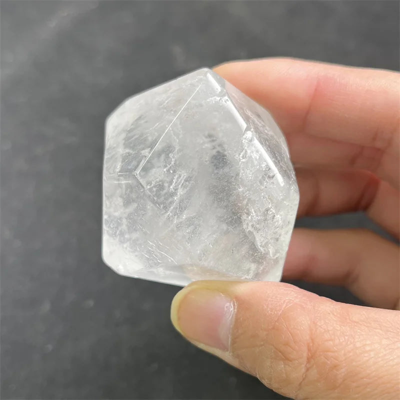 Hot Selling Natural Crystal Quartz Polished Clear Quartz Energy Polyhedra for Healing