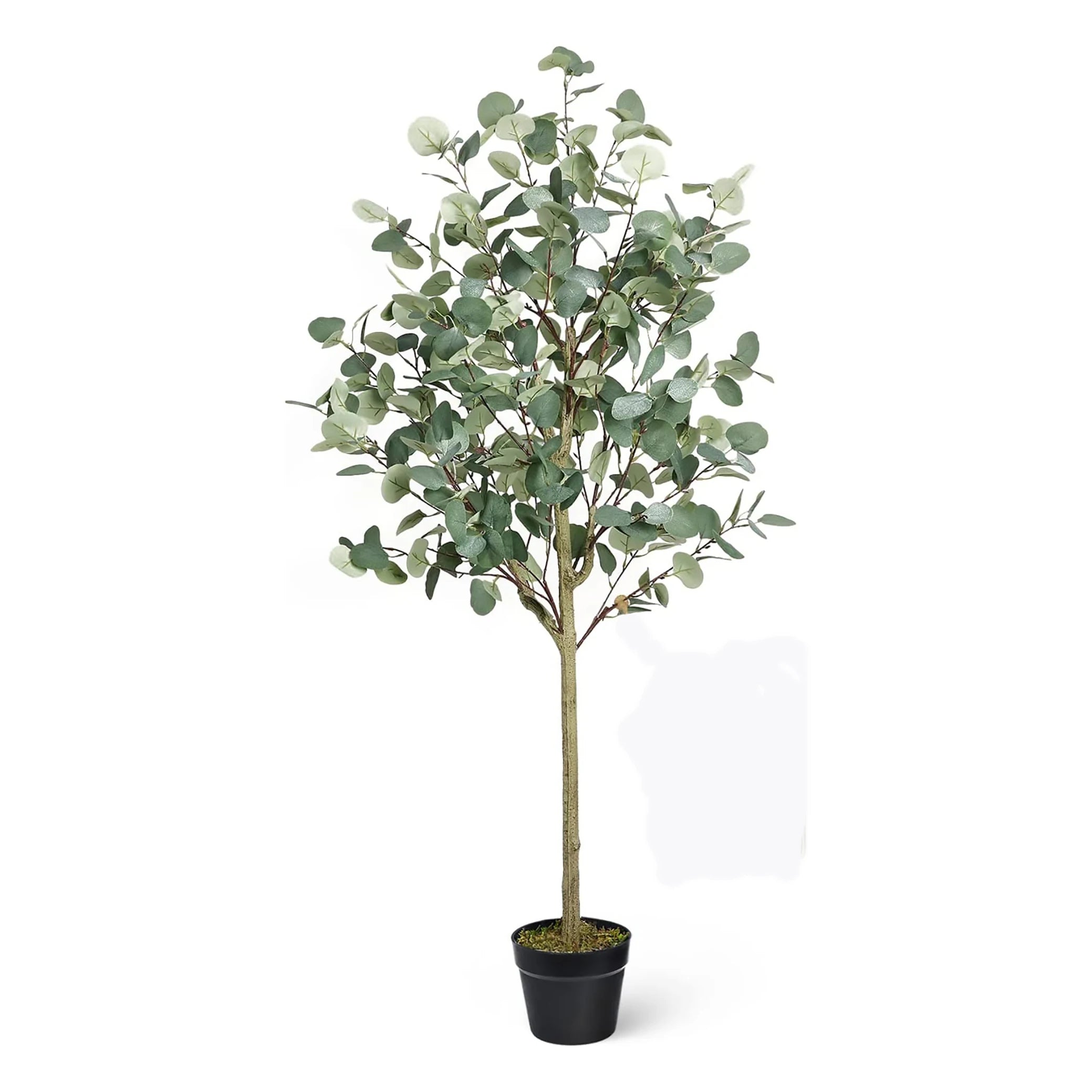 Factory Wholesale Fake Tree 5ft Tall Faux Plants Realistic Artificial Eucalyptus Trees for Home Indoor & Outdoor Garden Decor