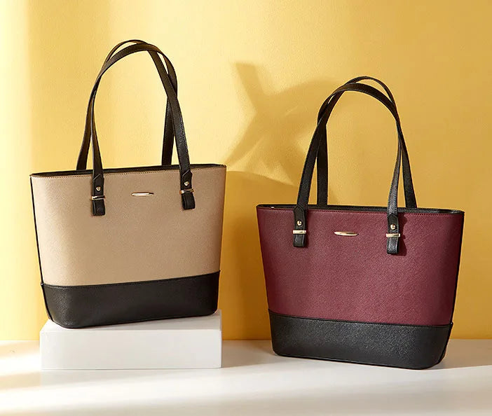 Fashionable 3 in One Set Handbag Crossbody Bag Popular Pu Leather Ladies Tote Bags 2022 Women Shoulder Handbag Set