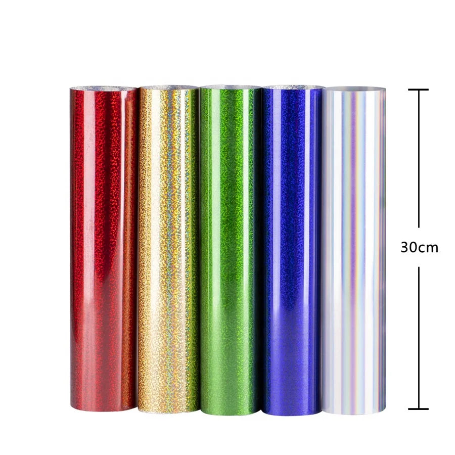 Guangyintong Slef Adhesive Vinyl Laser Newest Holographic Heat Transfer VInyl Heat Transfer Press VInyl good quality