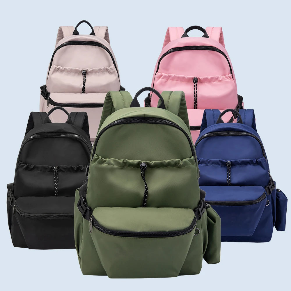 2021 New Sports School Bag High Capacity Waterproof Light Travel Canvas Laptop Backpack Backpack for Kid School Bag